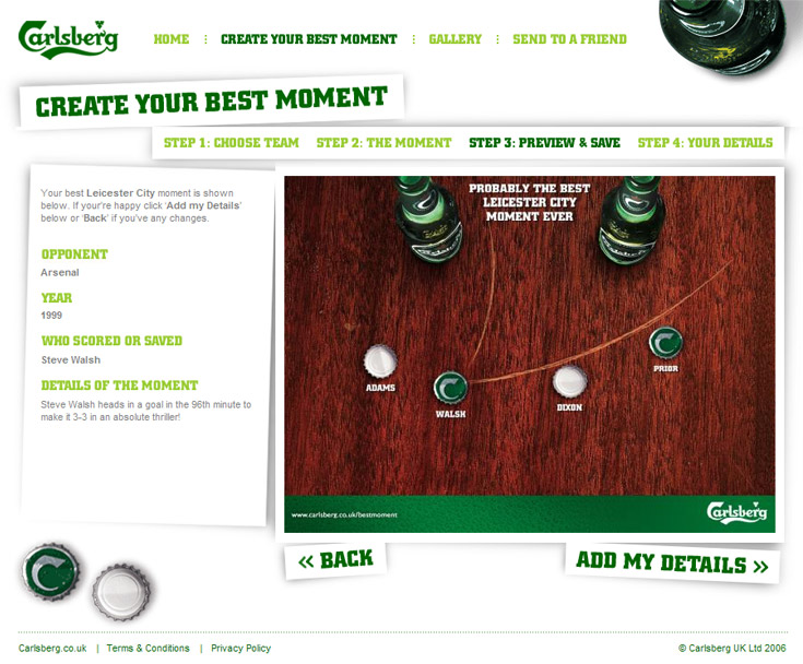 Preview your moment...