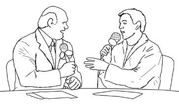 Concepts: Commentators discussing the penalty shoot-out... 'The Old Lions don't stand a chance!'