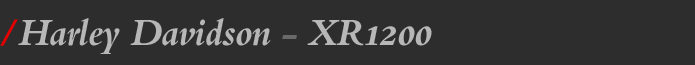 Harley Davidson - XR1200