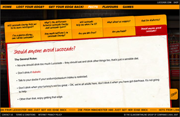 Lucozade Energy Facts...