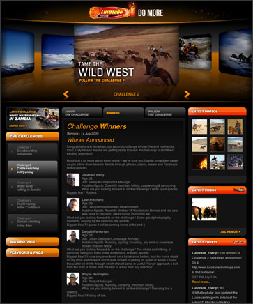 Movie clips of people losing their EDGE!