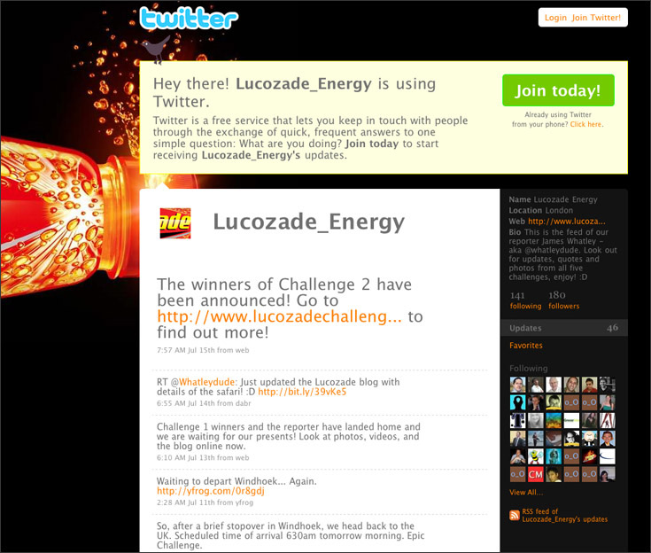 where the Lucozade Energy bottles are made!