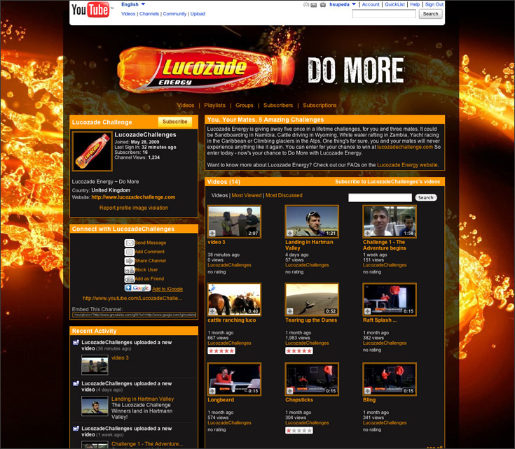 where the Lucozade Energy bottles are made!