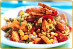 Quorn Mexican Stir Fry with Quorn Fajita Strips