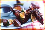 Skewered Hot &lsquo;n&rsquo; Sweet Quorn Peppered Steaks